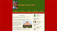 Desktop Screenshot of baptist.archdioceseofkingston.org