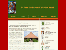 Tablet Screenshot of baptist.archdioceseofkingston.org